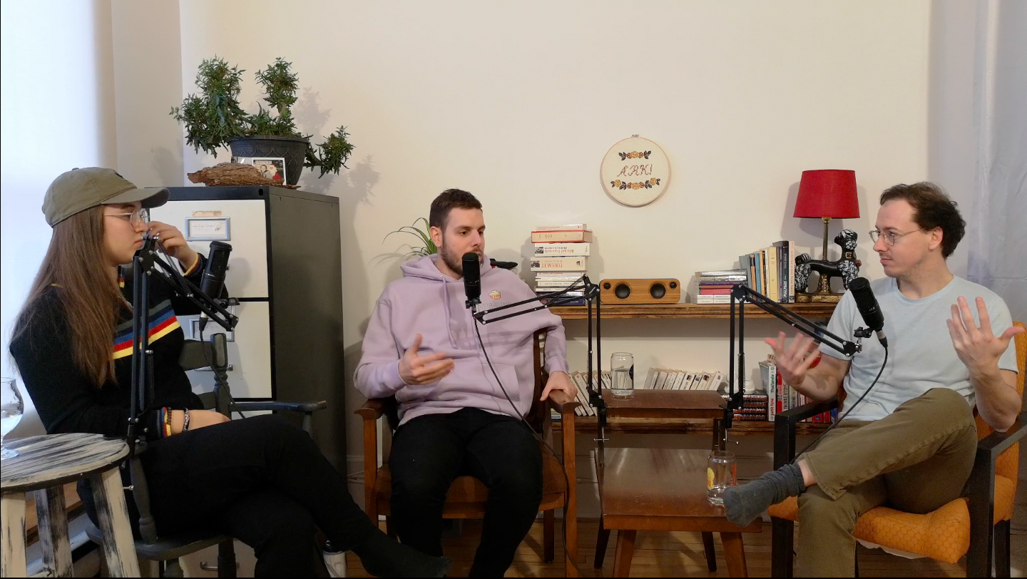 Ark! Le Podcast  #28 – C'est pas de ma faute c'est McDo Sam Breton & Marylè