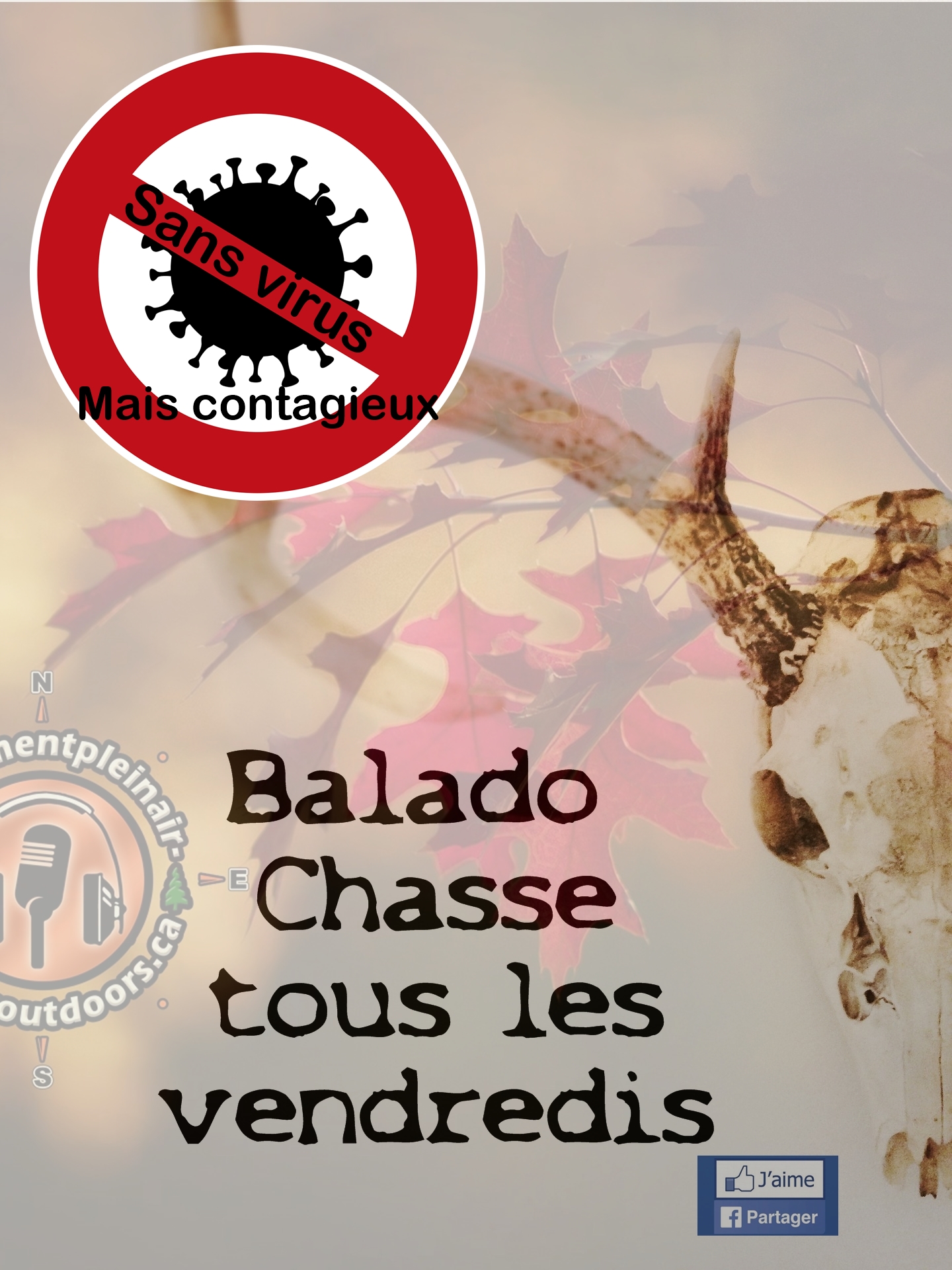 Balado vendredi chasse 13 mars 2020