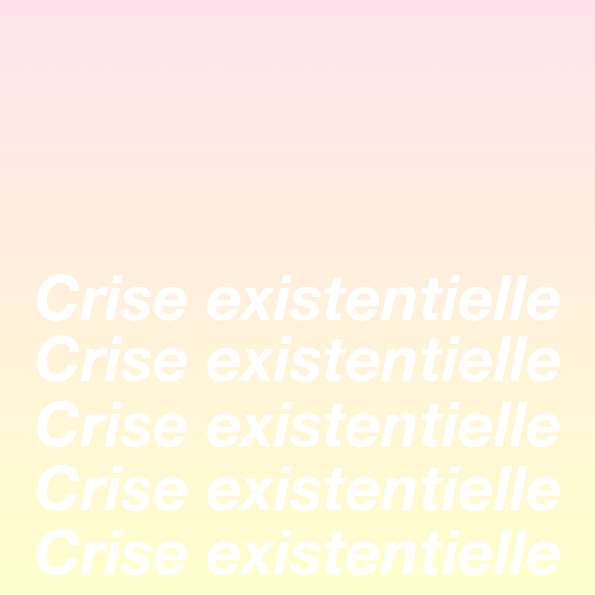 Cover art for the Crise existentielle podcast
