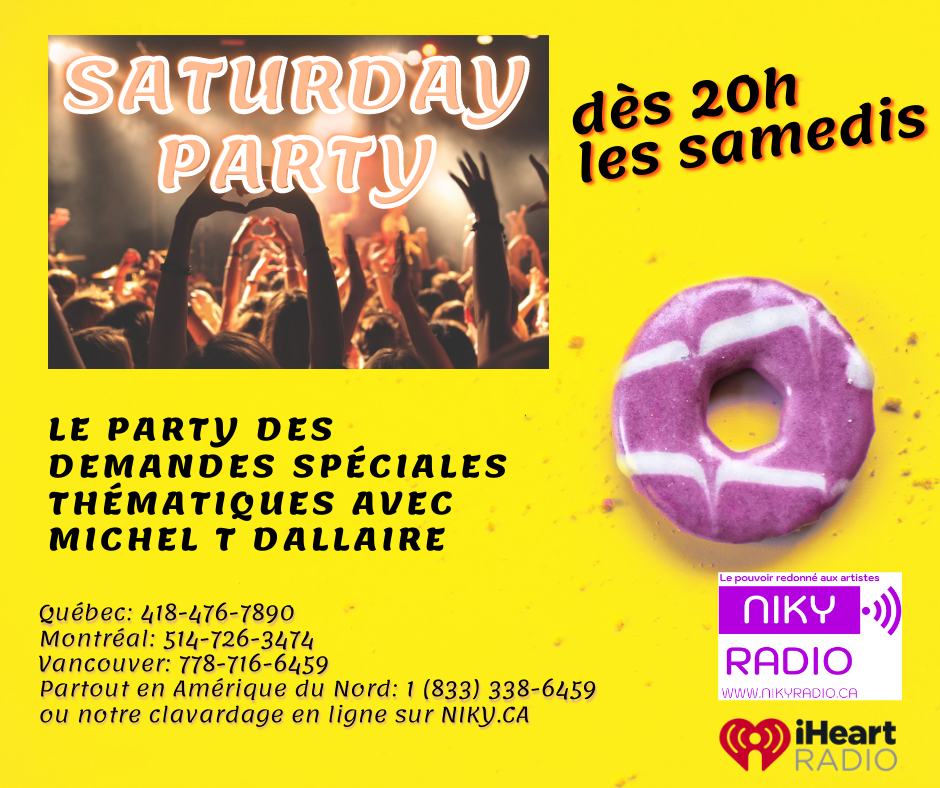 NIKY Radio - SATURDAY PARTY