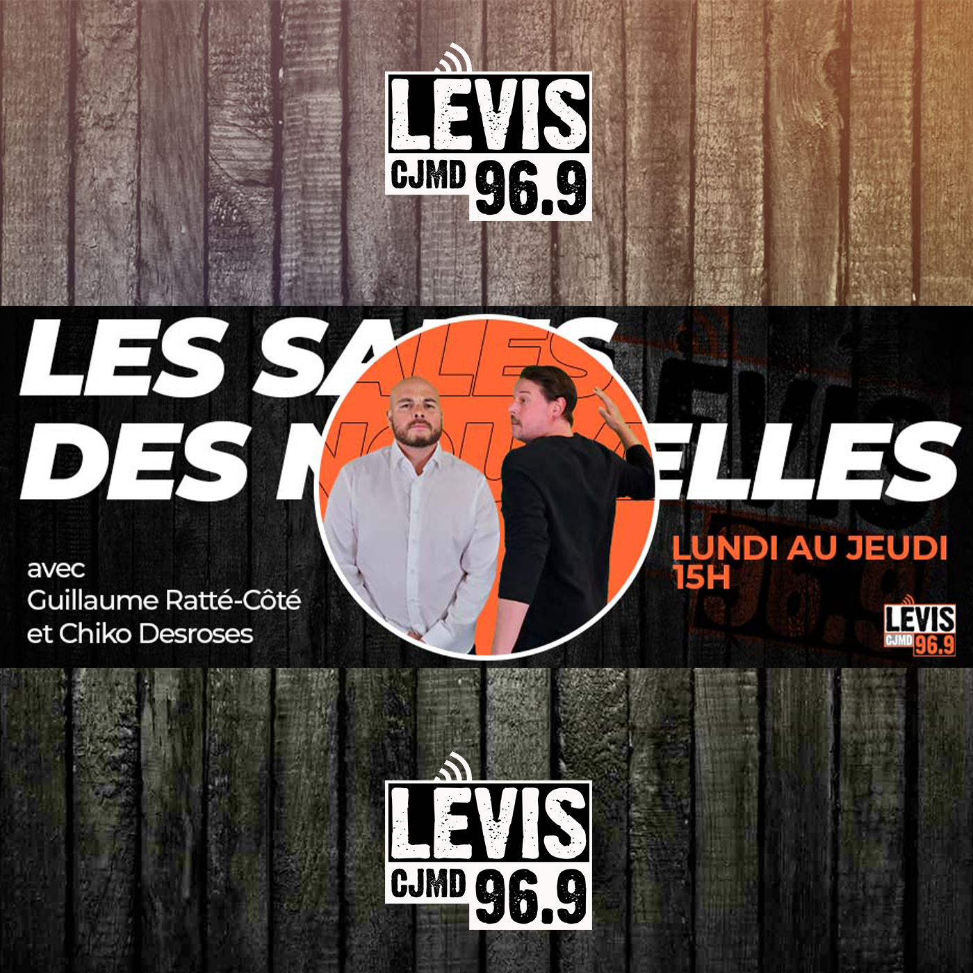 LES SALES DES NOUVELLES | CJMD 96,9 FM LÉVIS | L'ALTERNATIVE RADIOPHONIQUE