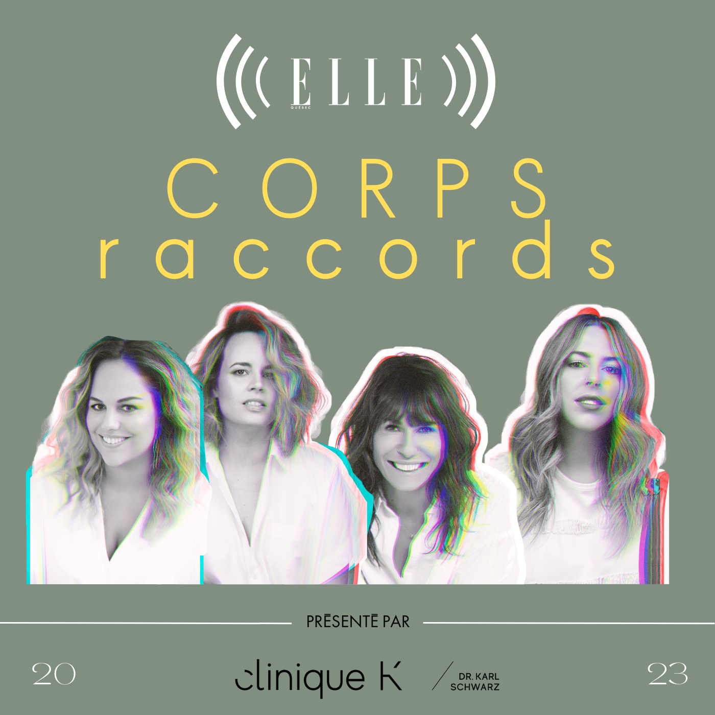 Cover art for the Corps raccords, un balado du ELLE Québec. podcast