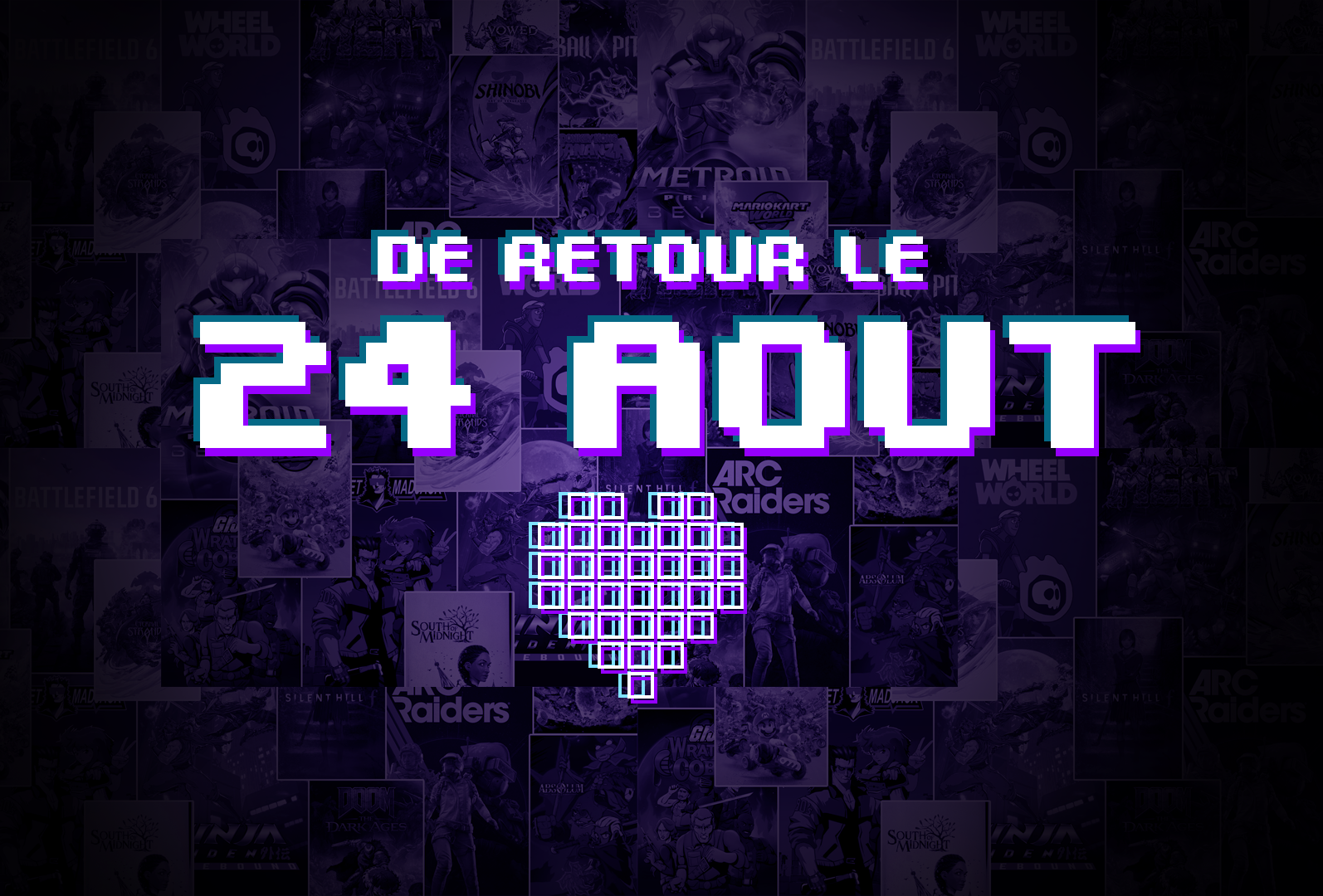 On est en vacances! Entre Deux Parties est de retour le 24 aout 