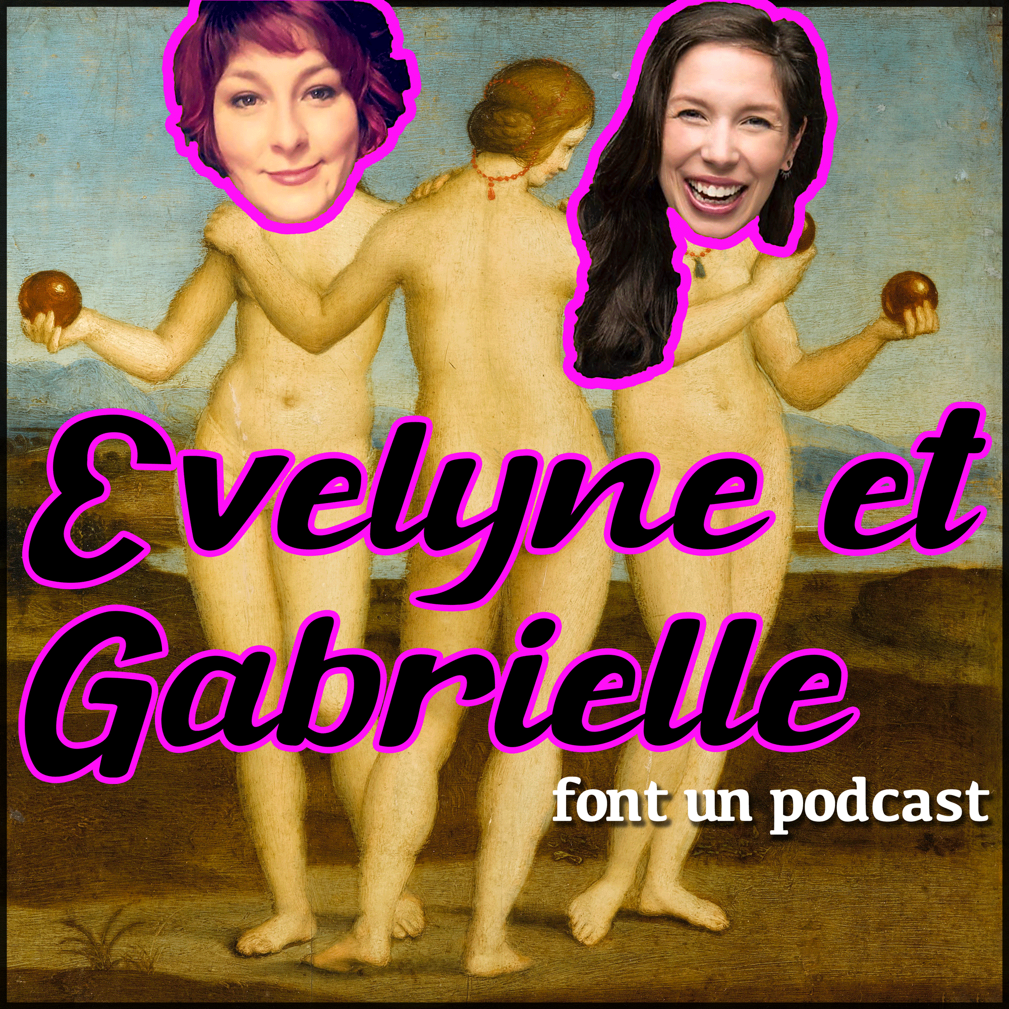 Evelyne et Gabrielle font un podcast