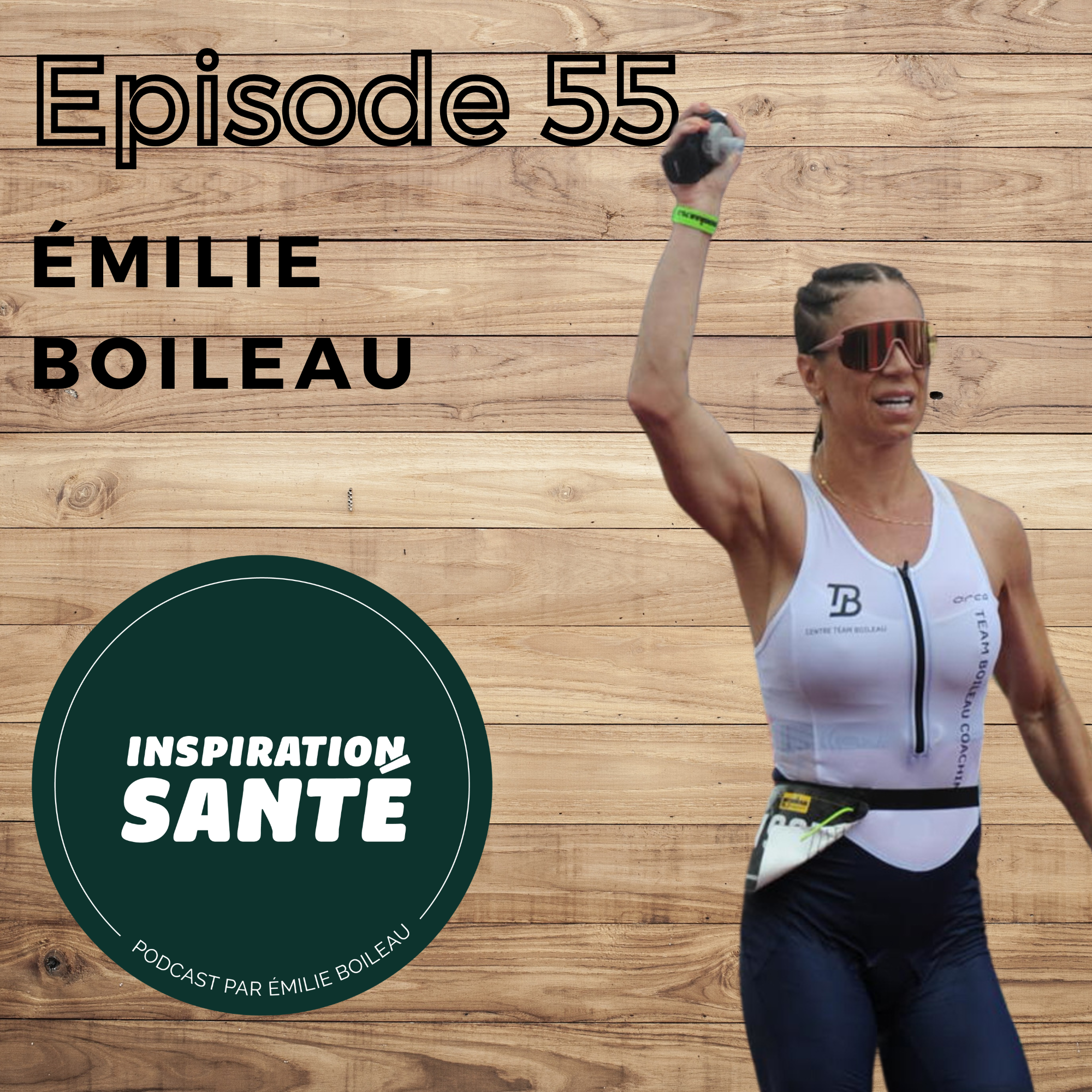 Épisode 55: De l’autre côté du micro : mon parcours vers le demi-Ironman