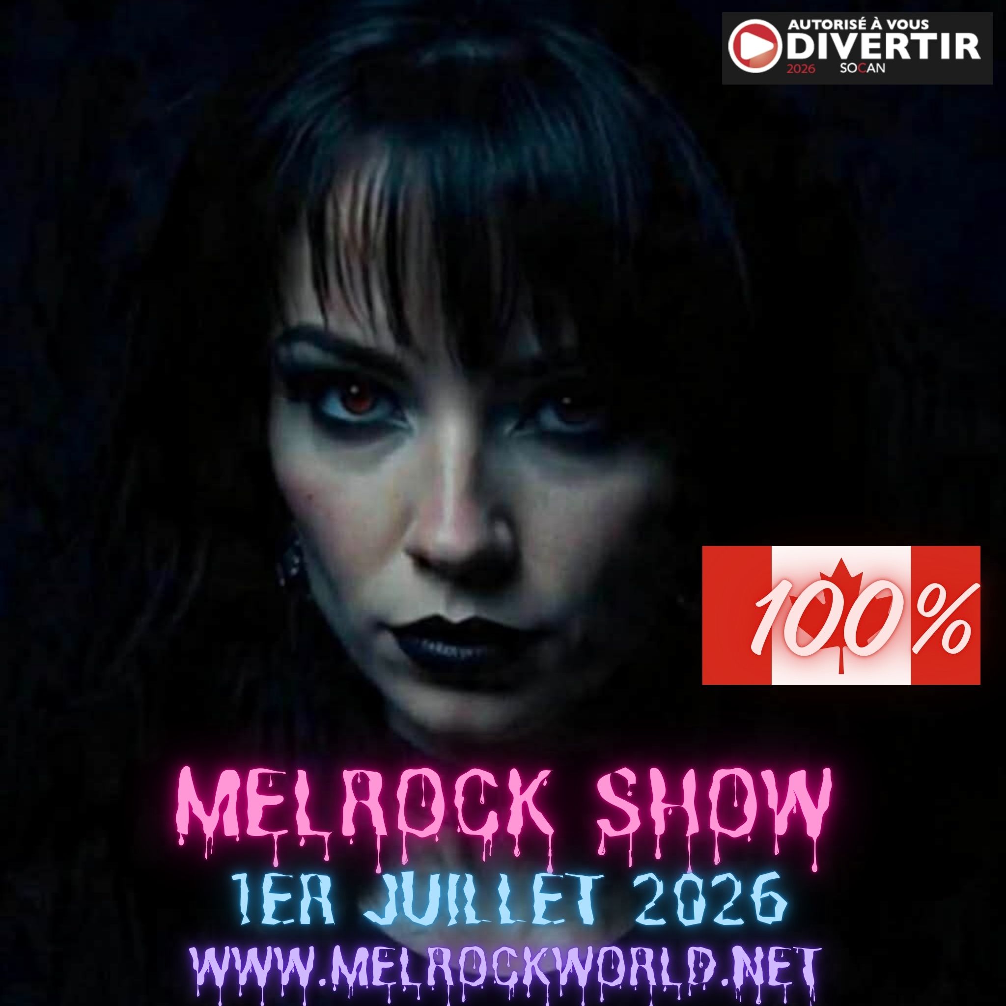 MelRock Show Specail Fête du Canada 1er juillet 2026