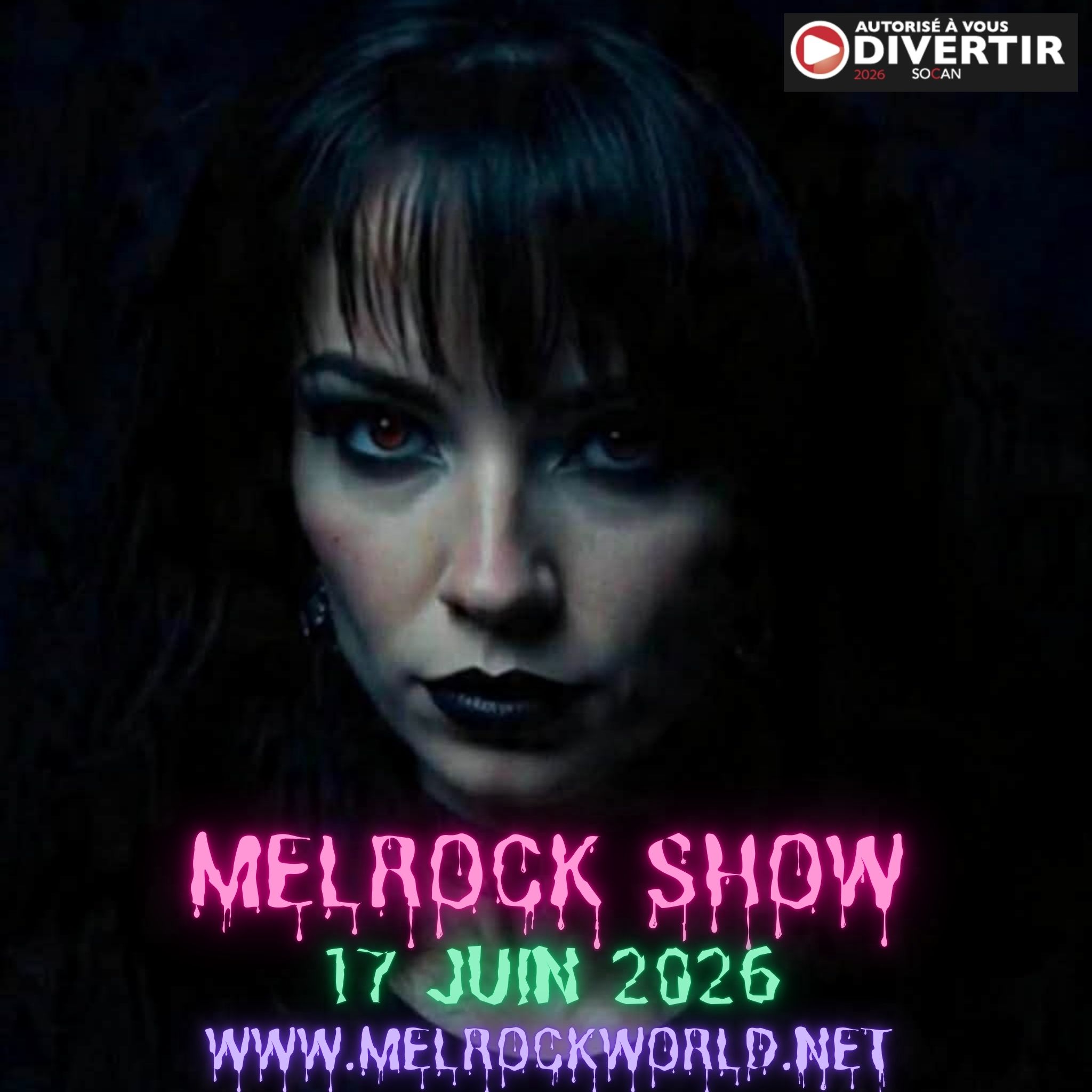 MelRock Show 17 juin 2026