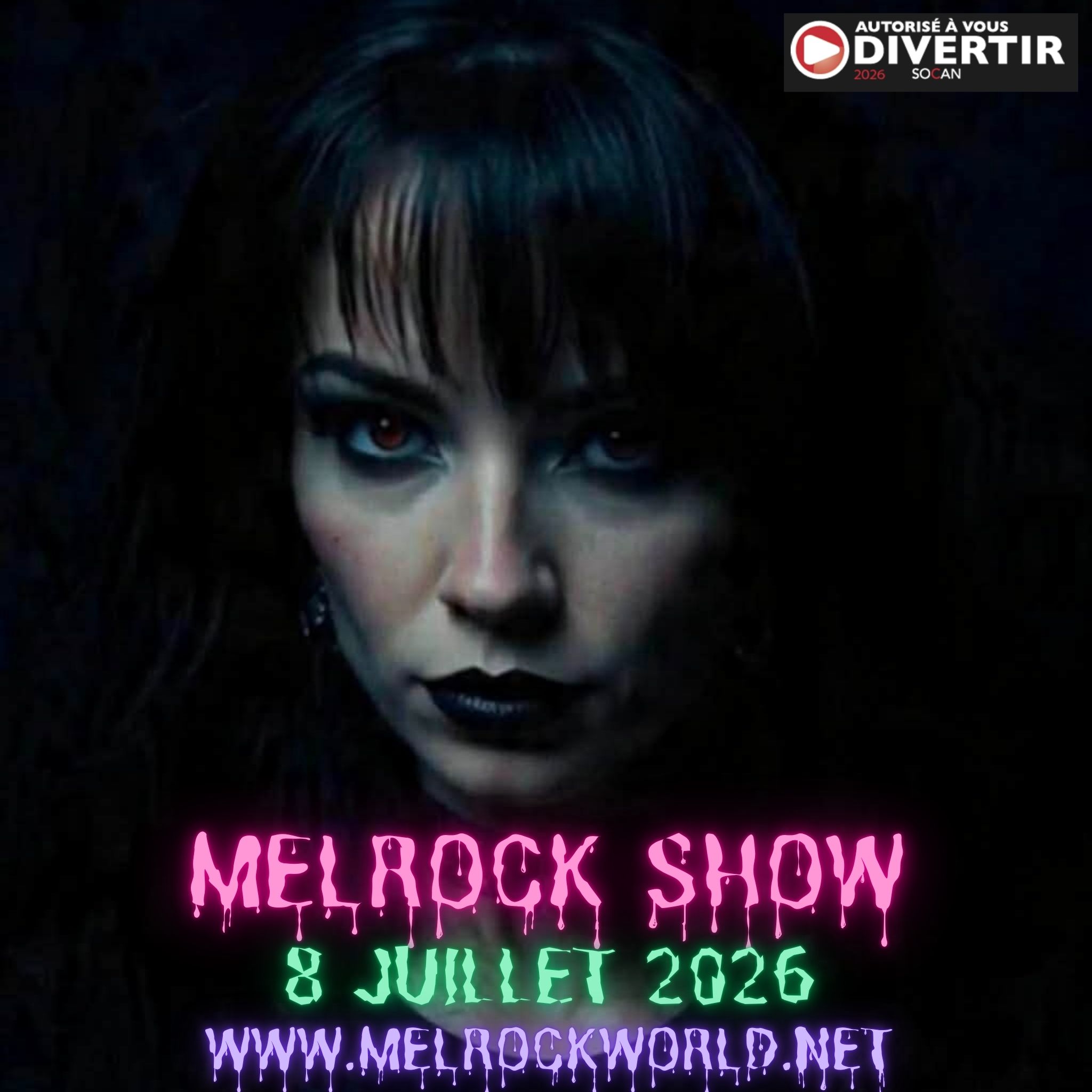 MelRock Show 8 juillet 2026