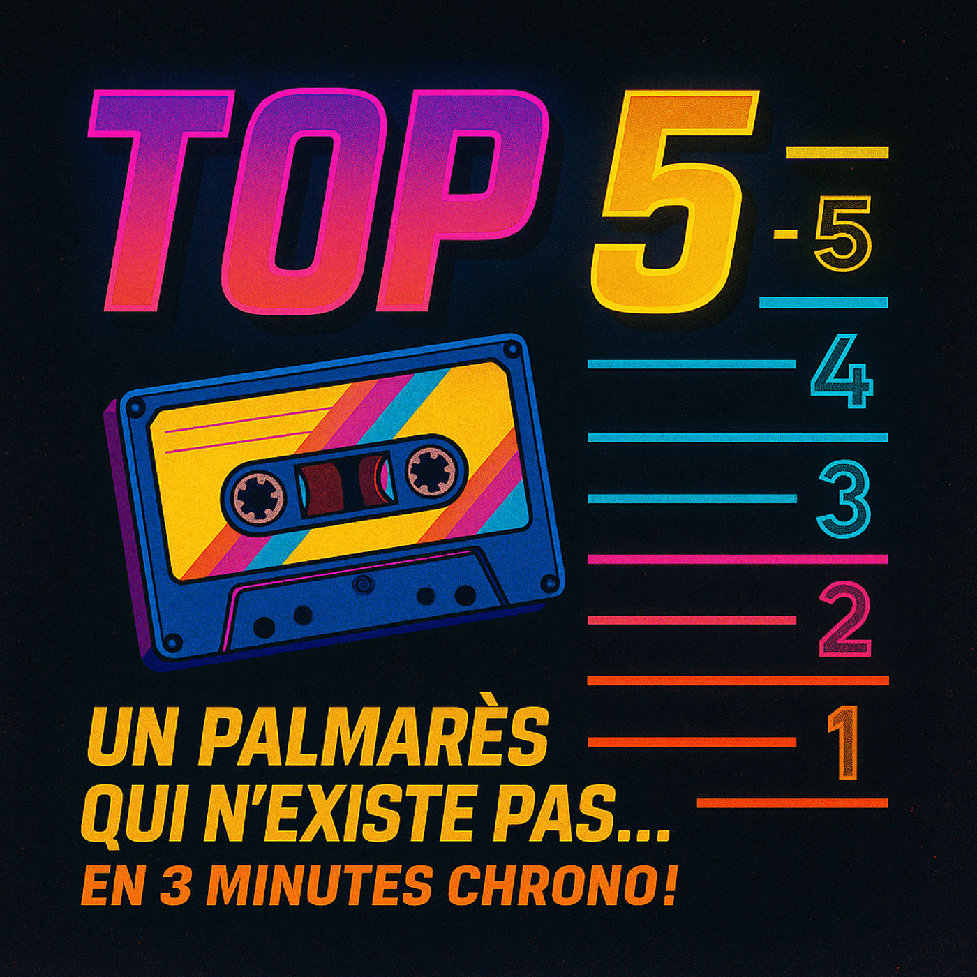 Couverture du balado Un palmarès qui n'existe pas... en 3 minutes chrono !