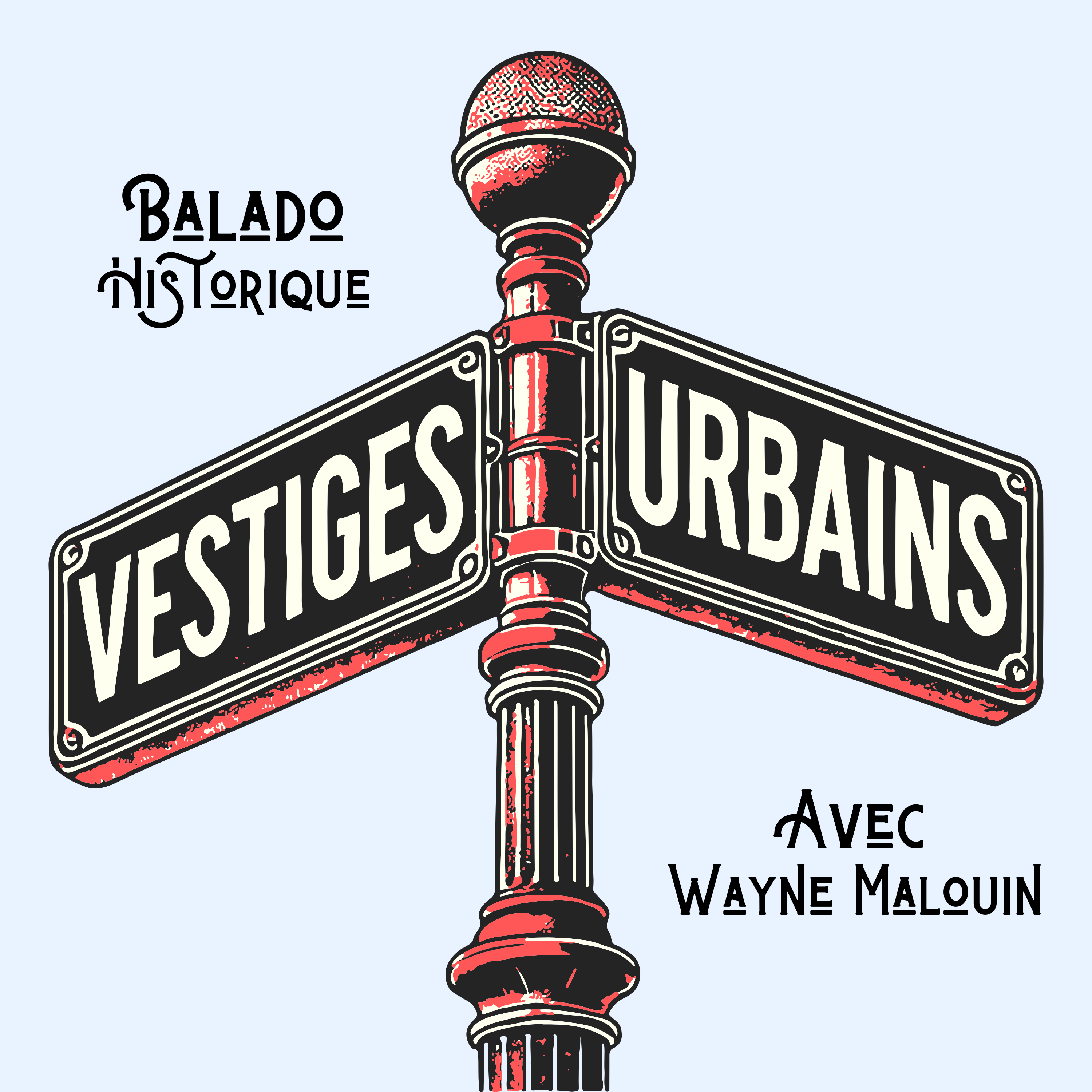 Cover art for the Vestiges Urbains podcast